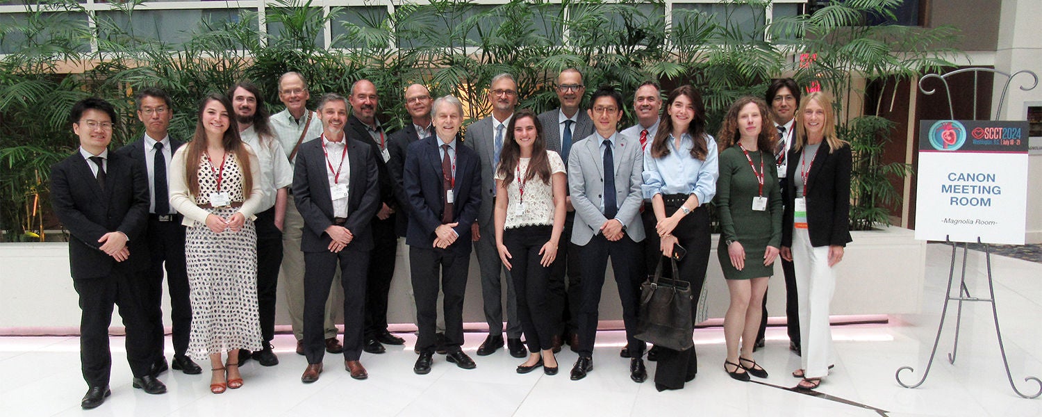 The international study group at SCCT 2024, Washington DC, USA