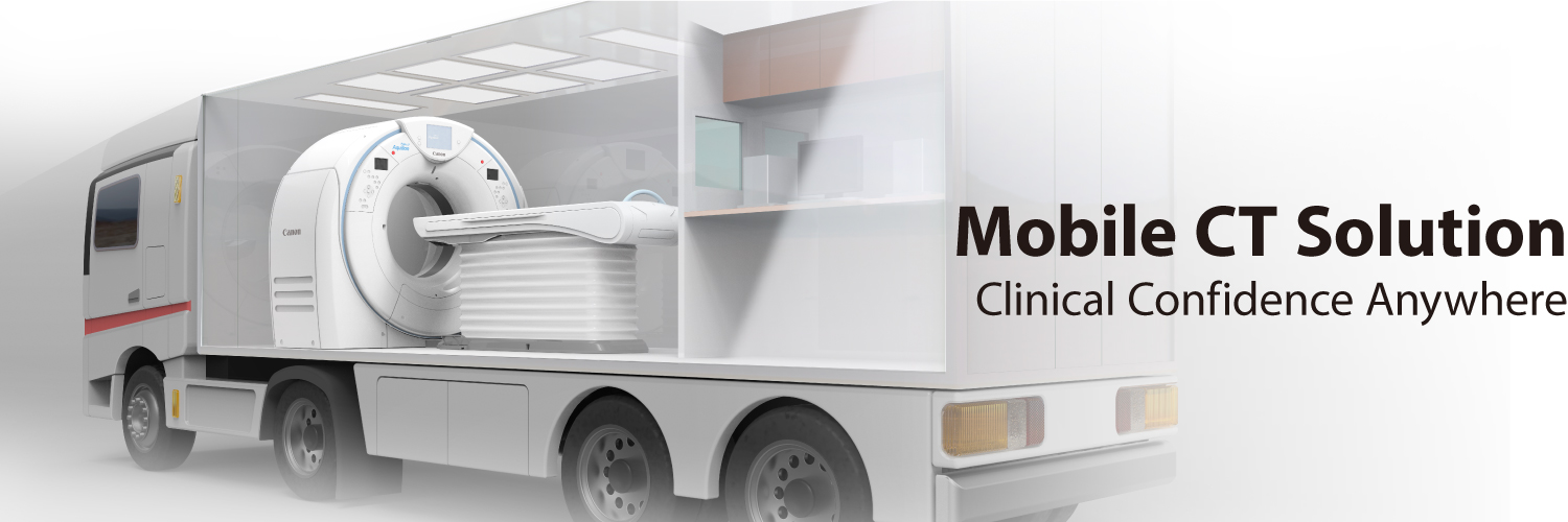 Official Canon Medical Mobile CT product image